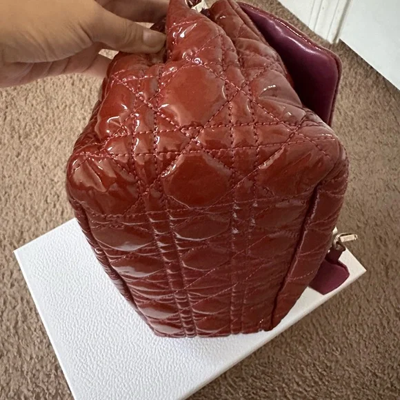 Authentic Dior Cannage New Rock Patent Leather - Picture 9 of 10